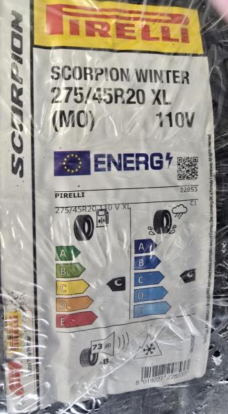 Pnevmatika Pirelli Scorpion Winter 275/45 R20 110V XL  MO  3PMSF  DOT2024