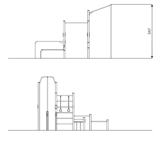 Zunanja fitnes naprava WORKOUT 2325
