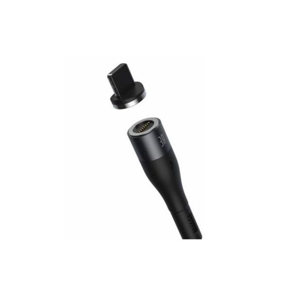 Baseus podatkovni kabel CALXC-KG2 Quick Charge 2,4A Lightning 1m - črn