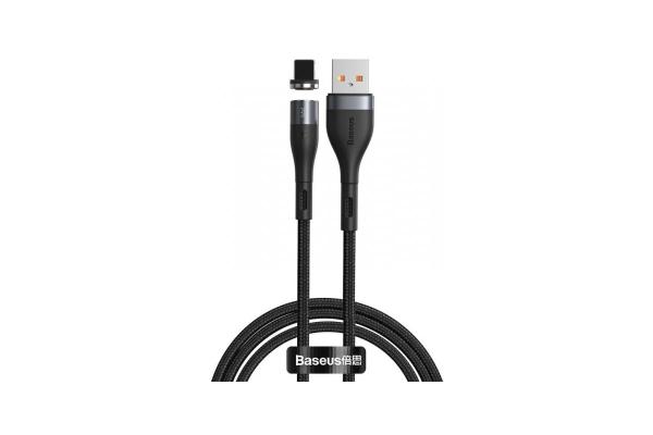 Baseus podatkovni kabel CALXC-KG2 Quick Charge 2,4A Lightning 1m - črn