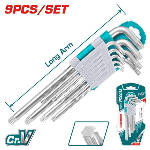 9-delni set TORX ključev LONG / INDUSTRIAL (THT106392)