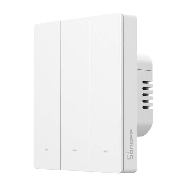 Inteligentni stenski stikalo WiFi SONOFF M5-3C-80W Matter (3-kanalni, za okvir)