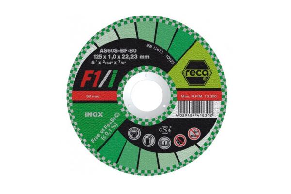 Rezalna plošča F1 125x1,0x22,23 mm