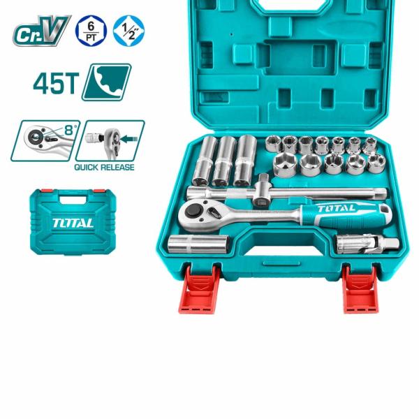 20-delni set ključev 1/2 BIG, 3,1kg/ INDUSTRIAL (THT121201)