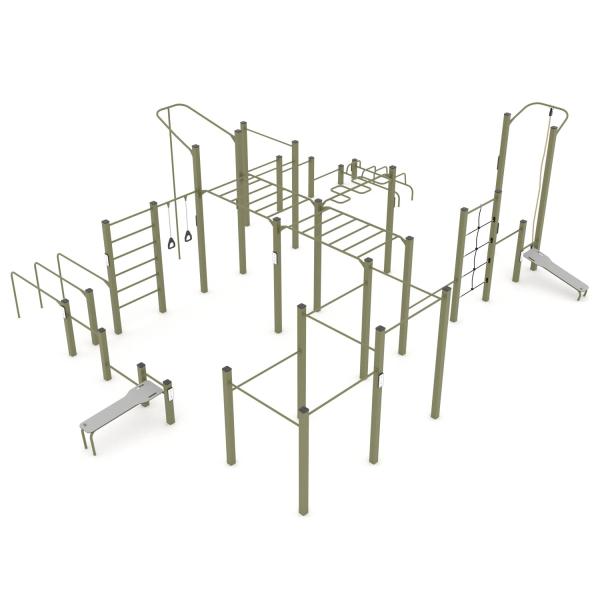 Zunanja fitnes postaja Workout 2329