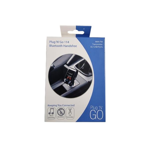 PAMA BLUETOOTH prostoročna naprava PNG114 + avtopolnilec in MP3 predvajalnik